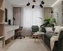 12 Dzīvojamās istabas Hruščovā ar brīnišķīgu dizainu 8436_14