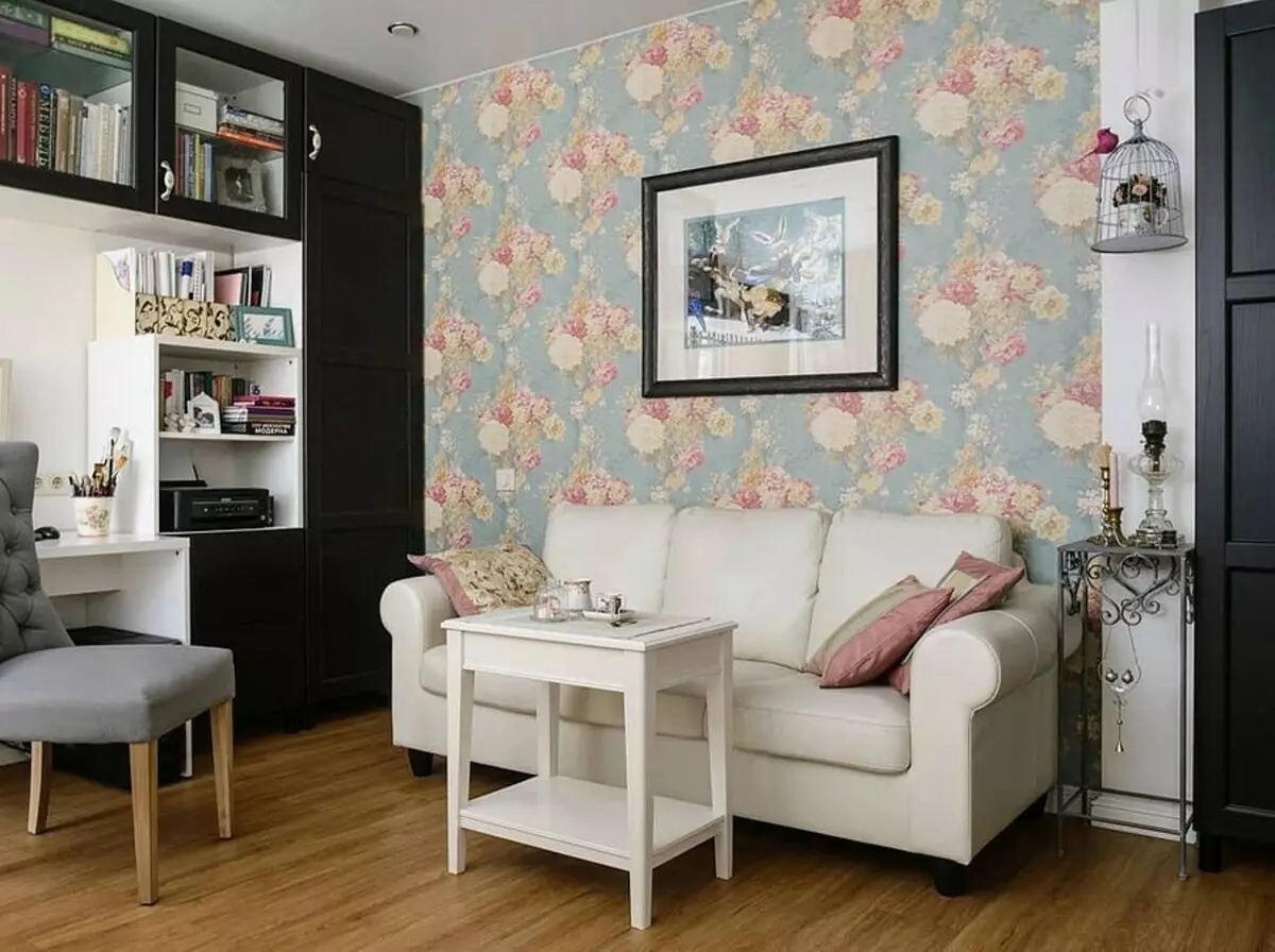 12 Dzīvojamās istabas Hruščovā ar brīnišķīgu dizainu 8436_48