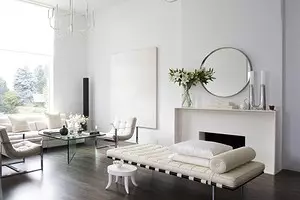 Mindre, ja bättre: 8 imponerande alternativ för dekor i stil med minimalism 8446_1