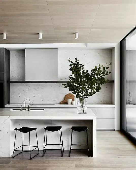 Mai puțin, da mai bine: 8 opțiuni impresionante pentru decor în stilul minimalismului 8446_48