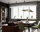 70+ မီးဖိုချောင် - living ည့်ခန်းဒီဇိုင်းစိတ်ကူးများ - Loft Style - အစစ်အမှန် interiors နှင့်အကြံပြုချက်များ၏ဓါတ်ပုံများ 8450_115