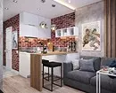 70+ Ide Desain Ruang Tamu Dapur di Loteng Gaya - Foto Interior dan Tip Nyata 8450_131