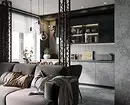 70+ မီးဖိုချောင် - living ည့်ခန်းဒီဇိုင်းစိတ်ကူးများ - Loft Style - အစစ်အမှန် interiors နှင့်အကြံပြုချက်များ၏ဓါတ်ပုံများ 8450_134
