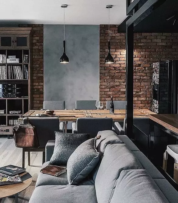 70+ Kjøkken-Stue Design Ideer i Loft Style - Bilder av Real Interiors and Tips 8450_15