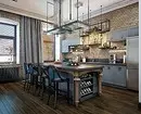 70 + кујна-дневна соба дизајн идеи во мансарда стил - фотографии на вистински ентериери и совети 8450_153