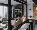 70+ virtuves dzīvojamās istabas dizaina idejas bēniņu stilā - īstu interjeru fotogrāfijas un padomi 8450_155