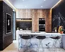 Leve0+ किचन-जीवित कोठा डिजाइन आदर्शहरू loft शैलीमा - वास्तविक इंडेंट र सुझावहरूको फोटोहरू 8450_17
