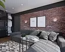 70+ မီးဖိုချောင် - living ည့်ခန်းဒီဇိုင်းစိတ်ကူးများ - Loft Style - အစစ်အမှန် interiors နှင့်အကြံပြုချက်များ၏ဓါတ်ပုံများ 8450_22