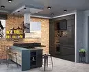 70+ Kitchen-Salon Design Idées de conception dans le style LOFT - Photos de vrais intérieurs et astuces 8450_42