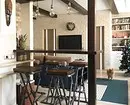 70+ virtuves dzīvojamās istabas dizaina idejas bēniņu stilā - īstu interjeru fotogrāfijas un padomi 8450_56