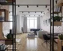 70+ ایده های طراحی اتاق آشپزخانه اتاق نشیمن در سبک Loft - عکس های داخلی و راهنمایی واقعی 8450_58
