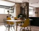 70 + кујна-дневна соба дизајн идеи во мансарда стил - фотографии на вистински ентериери и совети 8450_69
