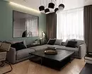 Loo minimalismi elutoa disain: valiku näpunäited viimistlemiseks, mööbel ja sisekujundus 8456_101
