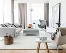 Skep 'n minimalisme Woonkamer Ontwerp: Keuringswenke vir afwerking, meubels en dekor 8456_111