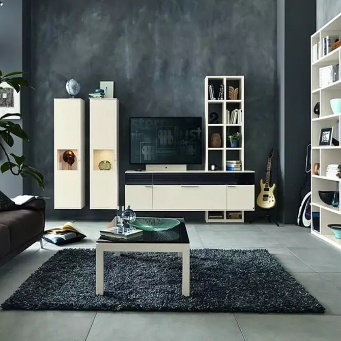 Créer un minimalisme Salon Design: Conseils de sélection pour la finition, les meubles et la décoration 8456_122