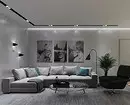 Créer un minimalisme Salon Design: Conseils de sélection pour la finition, les meubles et la décoration 8456_127