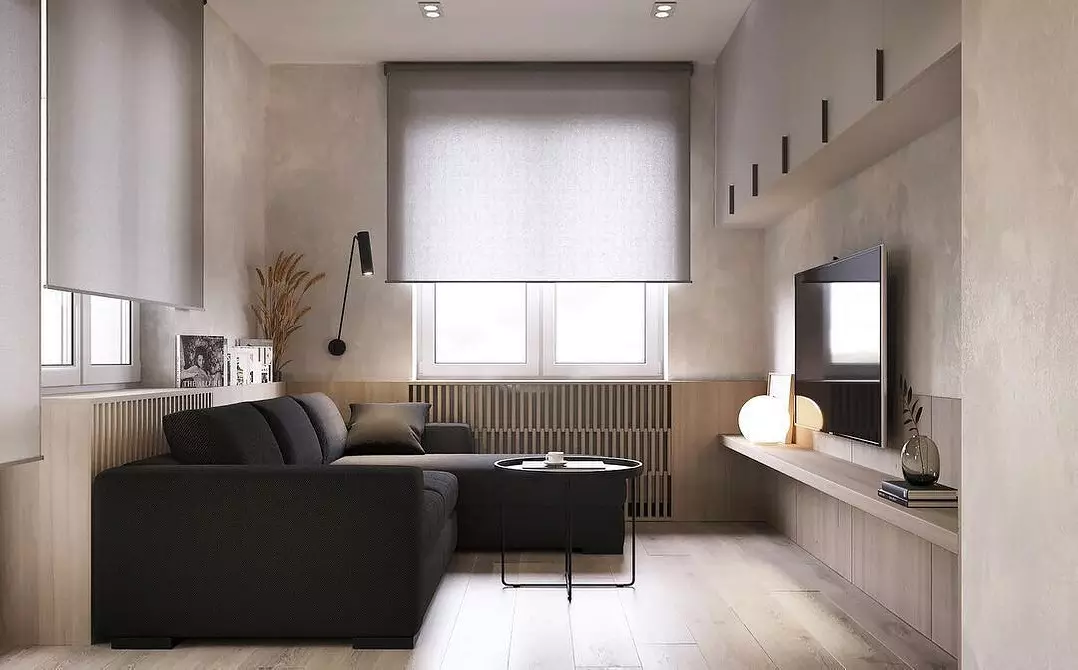 Creeu un disseny del minimalisme: consells de selecció per a acabats, mobles i decoració 8456_19