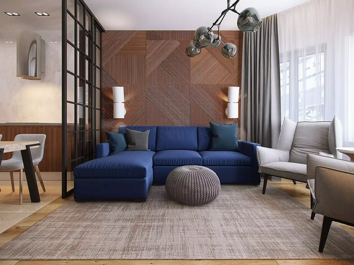Lag en minimalisme Stue Design: Utvalgstips for etterbehandling, Møbler og innredning 8456_36