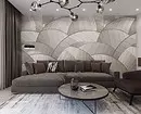 Loo minimalismi elutoa disain: valiku näpunäited viimistlemiseks, mööbel ja sisekujundus 8456_43