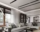 Meitsje in minimalisme Living Room Design: Seleksje Tips foar ôfwurking, meubels en dekor 8456_71