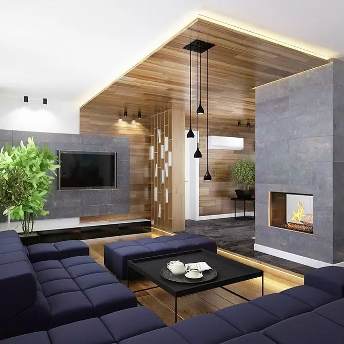 Buat desain ruang tamu minimalis: tips seleksi untuk finishing, furnitur, dan dekorasi 8456_84