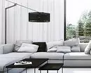 Skabe en minimalisme stue design: selection tips til efterbehandling, møbler og indretning 8456_90