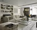 Skabe en minimalisme stue design: selection tips til efterbehandling, møbler og indretning 8456_91