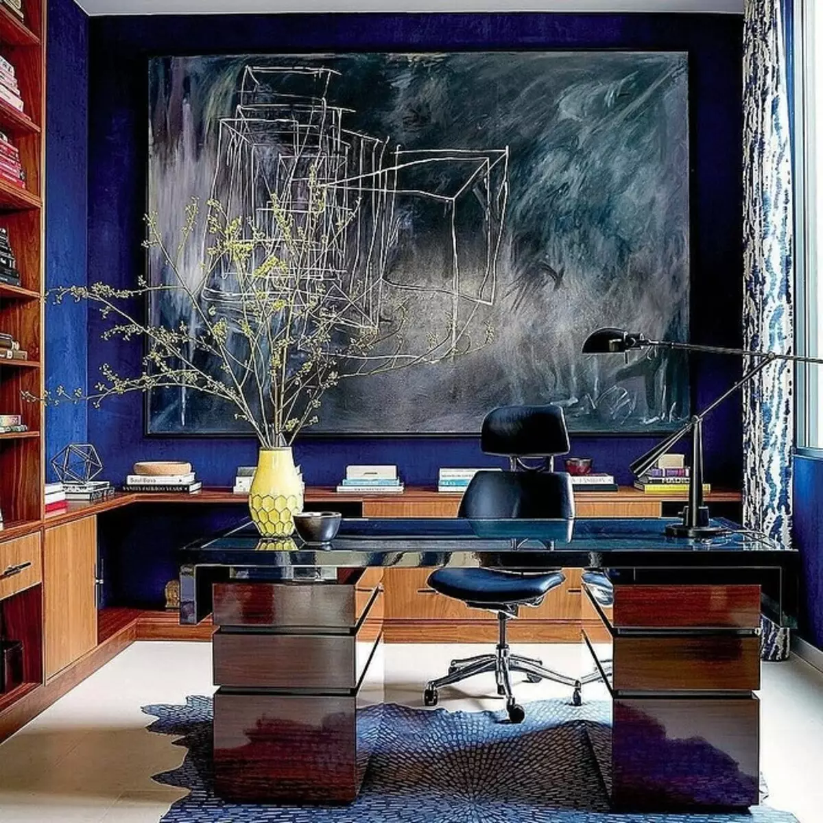 Abstractie in het interieur: 8 voorbeelden van stijlvol gebruik 8460_32