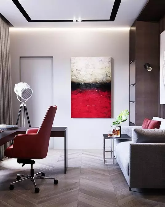 Abstractie in het interieur: 8 voorbeelden van stijlvol gebruik 8460_40