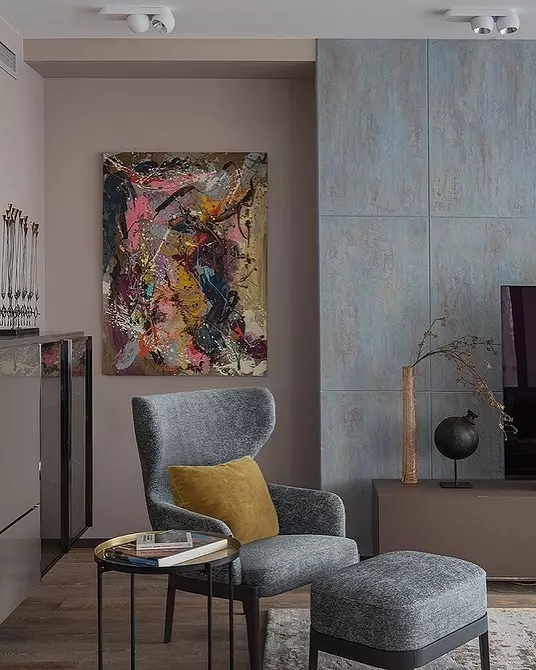 Abstractie in het interieur: 8 voorbeelden van stijlvol gebruik 8460_42