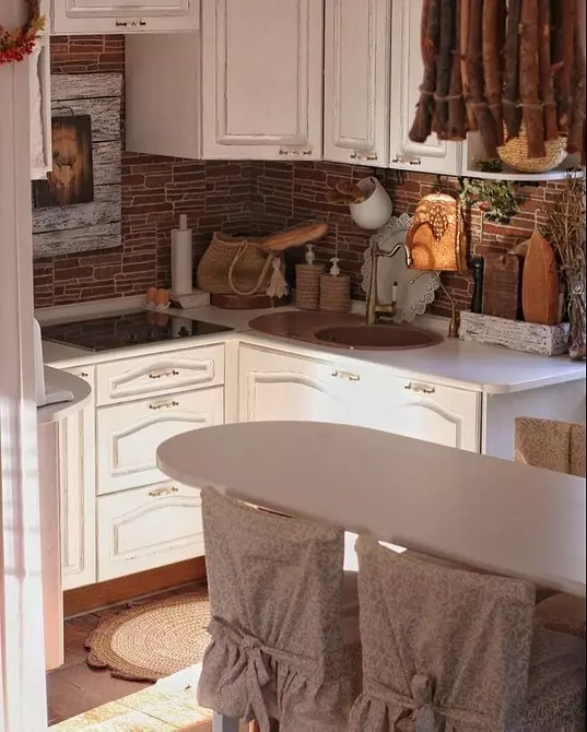 75+ Ideas de deseño de cociña en estilo rústico - Foto de interiores e consellos reais 8470_160