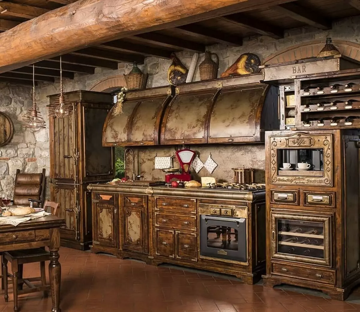 75+ ایده های طراحی آشپزخانه در سبک روستایی - عکس از فضای داخلی و راهنمایی واقعی 8470_38