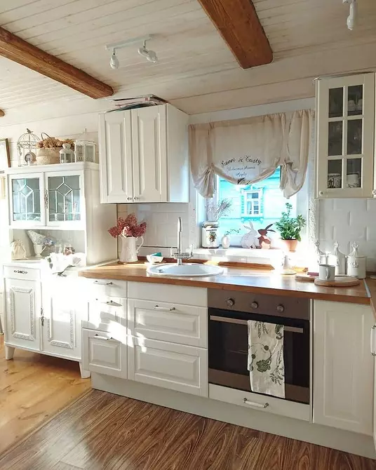 75+ Ideas de deseño de cociña en estilo rústico - Foto de interiores e consellos reais 8470_40