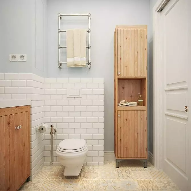 אנו מציירים חדר אמבטיה בסגנון סקנדינבי ב 4 שלבים 8484_46