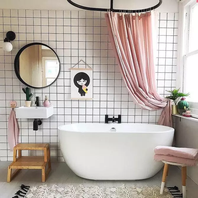 אנו מציירים חדר אמבטיה בסגנון סקנדינבי ב 4 שלבים 8484_57