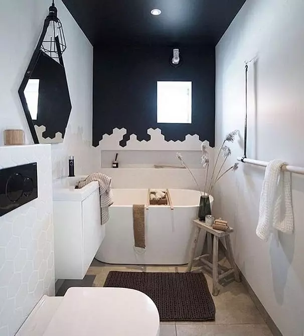 हम 4 चरणों में स्कैंडिनेवियाई शैली में एक बाथरूम बनाते हैं 8484_80