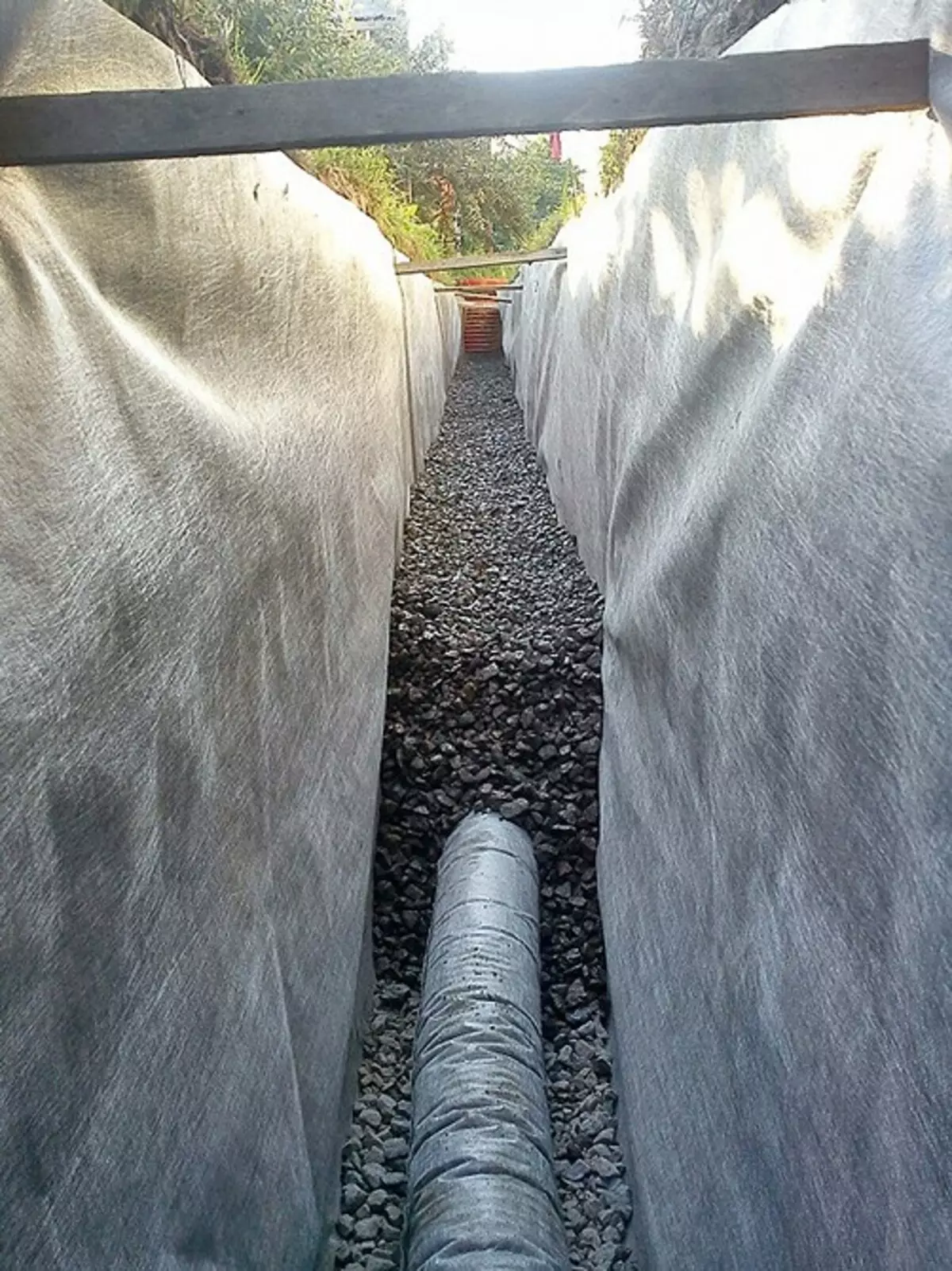 Hvordan og hvorfor bruke geotekstiler til dreneringssystemet i huset 8486_12