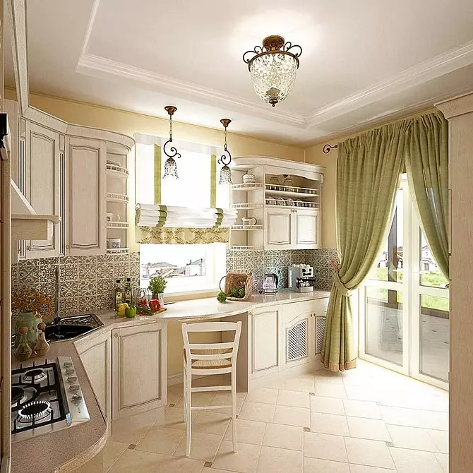 Практична або красива: все про інтер'єр кухні з фасадами «білий глянець» 8490_28