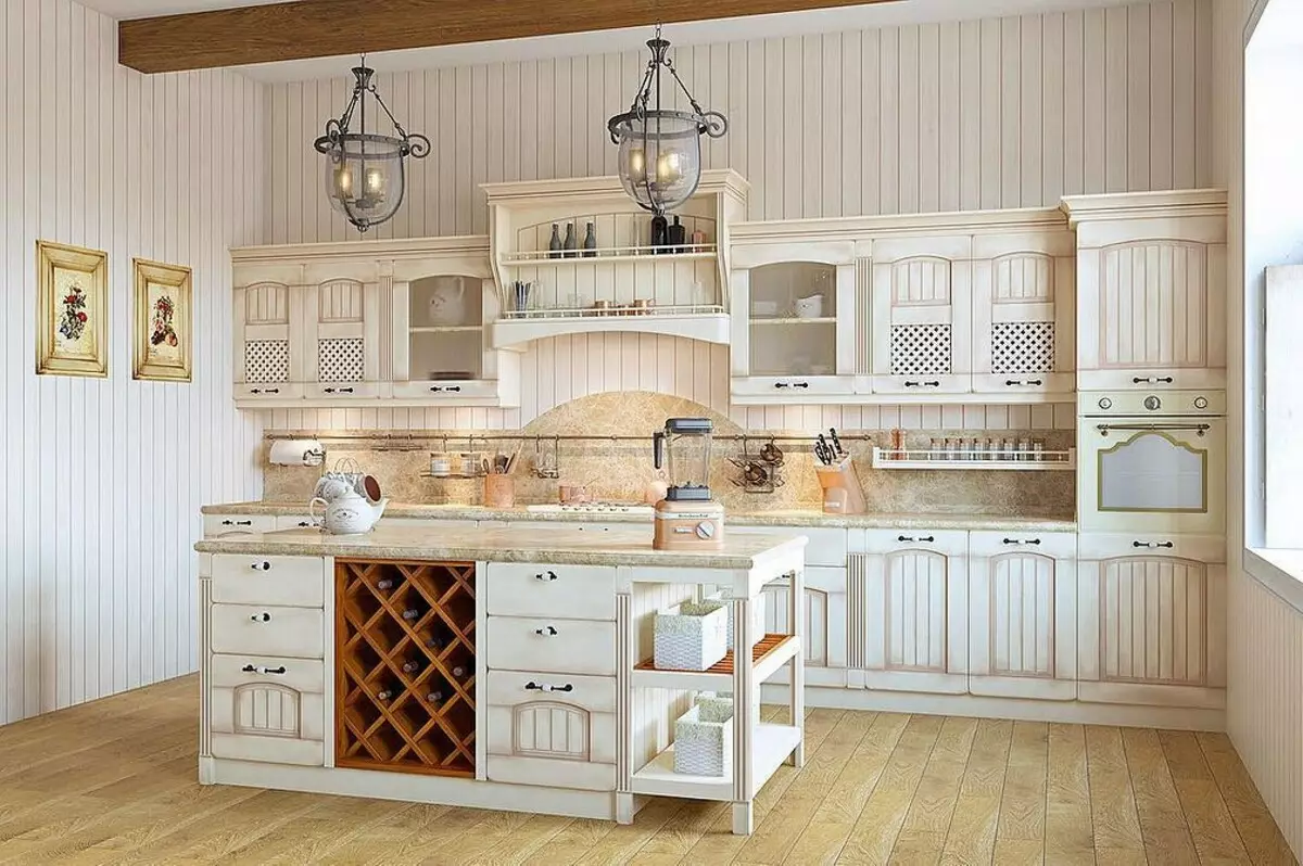Практична або красива: все про інтер'єр кухні з фасадами «білий глянець» 8490_29