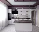 Практична або красива: все про інтер'єр кухні з фасадами «білий глянець» 8490_9