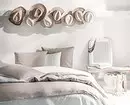 Decoració del llit de capçalera: 11 idees boniques i inusuals 8504_20
