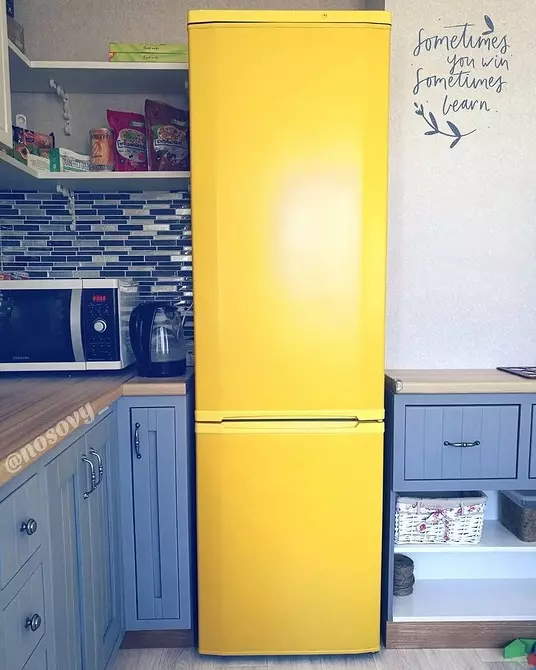 Vi oppdaterer det gamle kjøleskapet: 10 Uventede ideer 8512_6