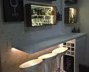 Cuisine with bar counter: All about the location, form of design and design ideas 8573_133