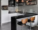 Cuisine with bar counter: All about the location, form of design and design ideas 8573_27