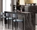 Cuisine with bar counter: All about the location, form of design and design ideas 8573_43