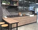 Cuisine with bar counter: All about the location, form of design and design ideas 8573_77