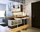 Cuisine with bar counter: All about the location, form of design and design ideas 8573_91