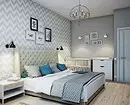 Hokker wallpaper Select foar sliepkeamer: Basis werjeften en moade trends 8595_6