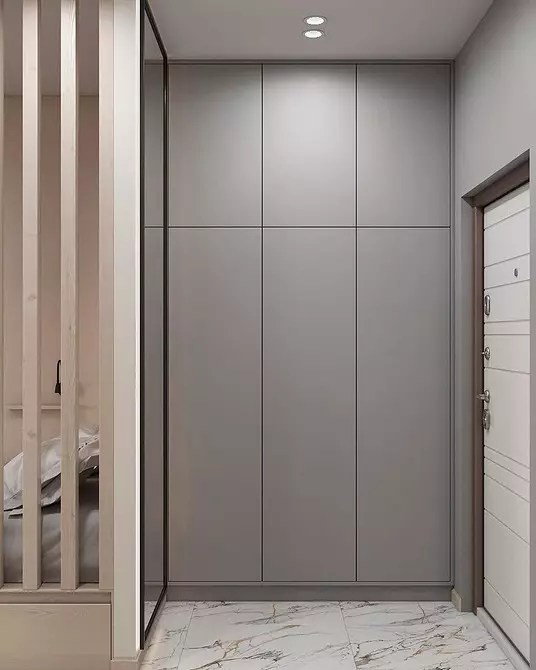 Salón de entrada en estilo moderno: unha solución elegante e fermosa para calquera cadrado 859_11