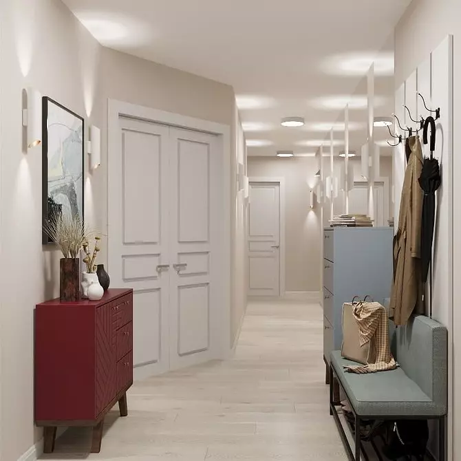 Hall de entrada en estilo moderno: una solución elegante y hermosa para cualquier plaza. 859_48